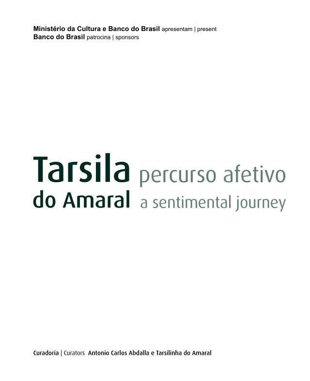 Tarsila do Amaral: Percurso Afetivo