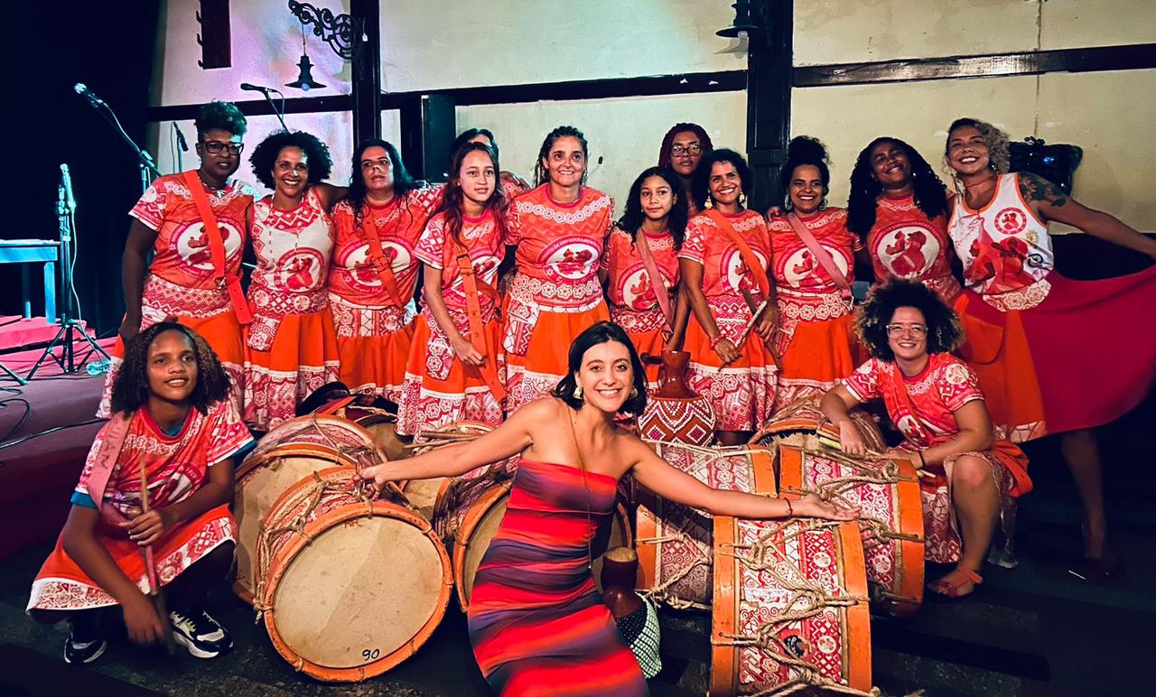 Imagem - Oficina de Percurssão de Maracatu com o Grupo Baque Mulher