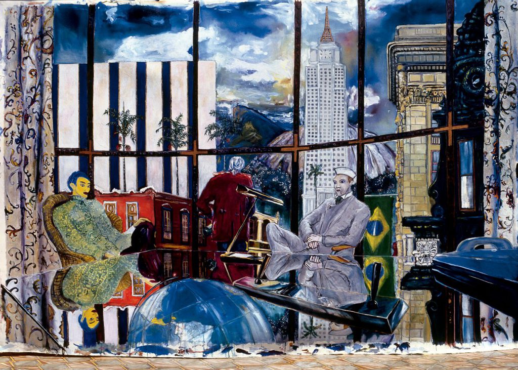 Luiz Zerbini, Os Embaixadores do oriente, 1989 @Rafael Salim.png