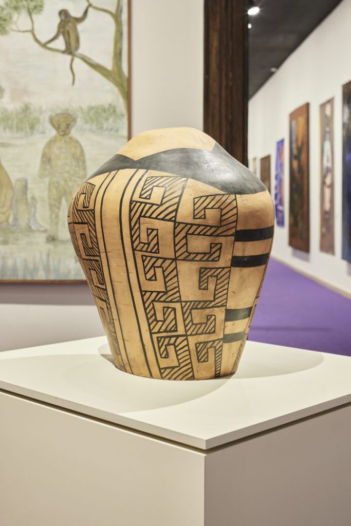 Kassia Borges Karajá, Corpotes - Karajá Masculino - Jacaré, 1988 @Rafael Salim.jpg